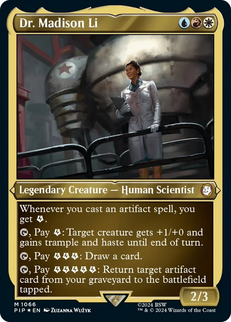 Dr. Madison Li · Fallout