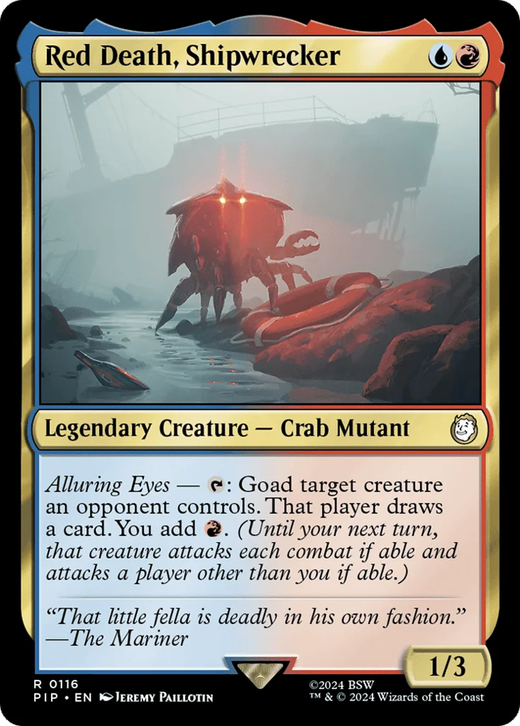 Red Death, Shipwrecker · Fallout