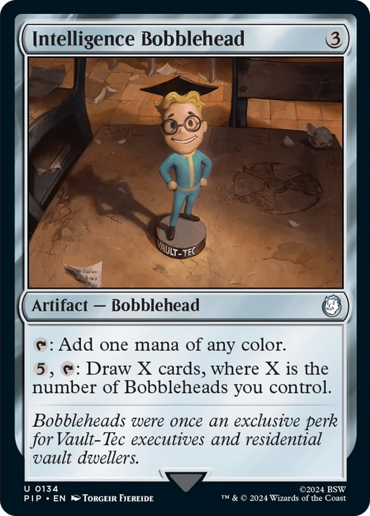 Intelligence Bobblehead · Fallout
