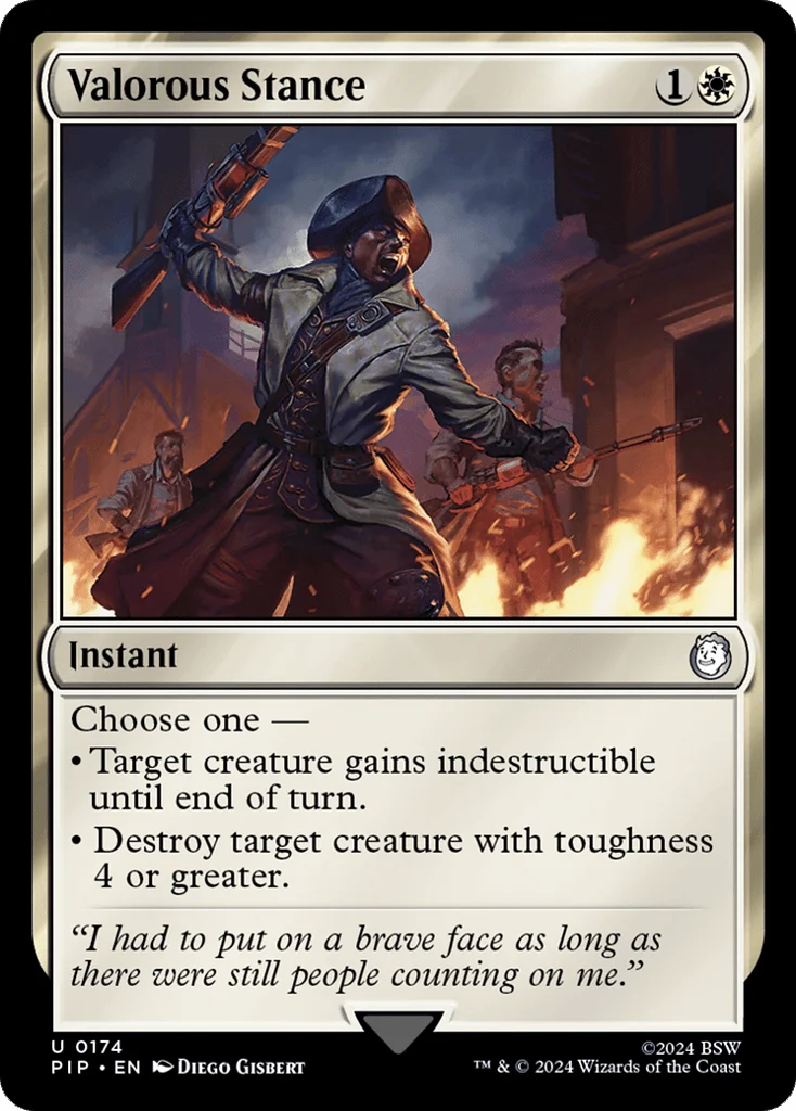 Valorous Stance · Fallout