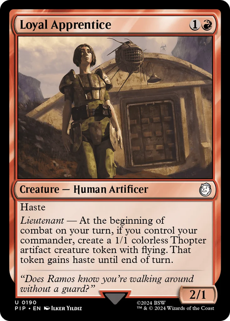 Loyal Apprentice · Fallout