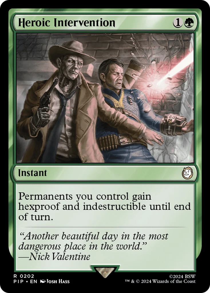 Heroic Intervention · Fallout