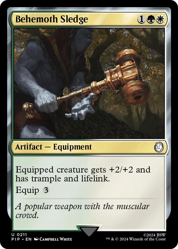 Behemoth Sledge · Fallout