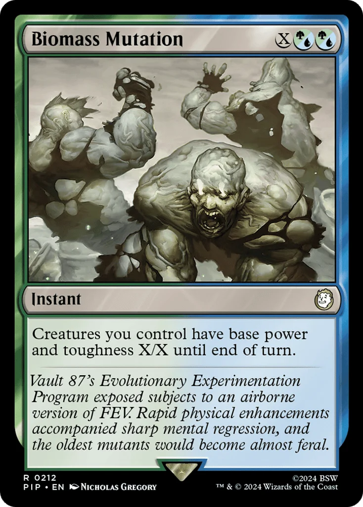 Biomass Mutation · Fallout