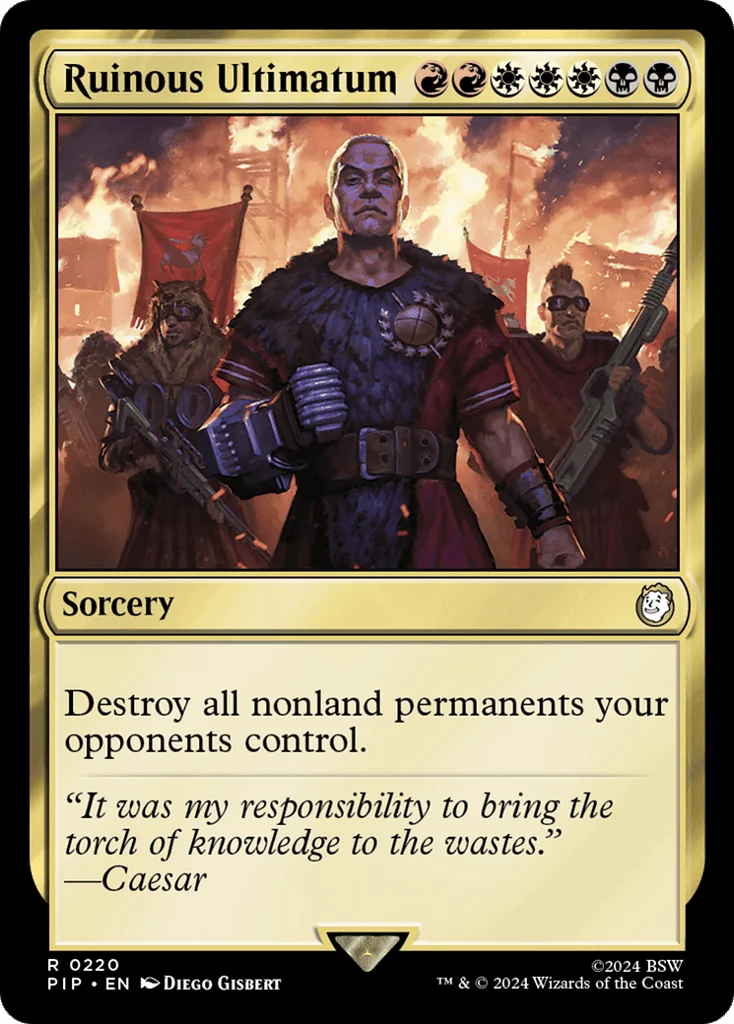 Ruinous Ultimatum · Fallout