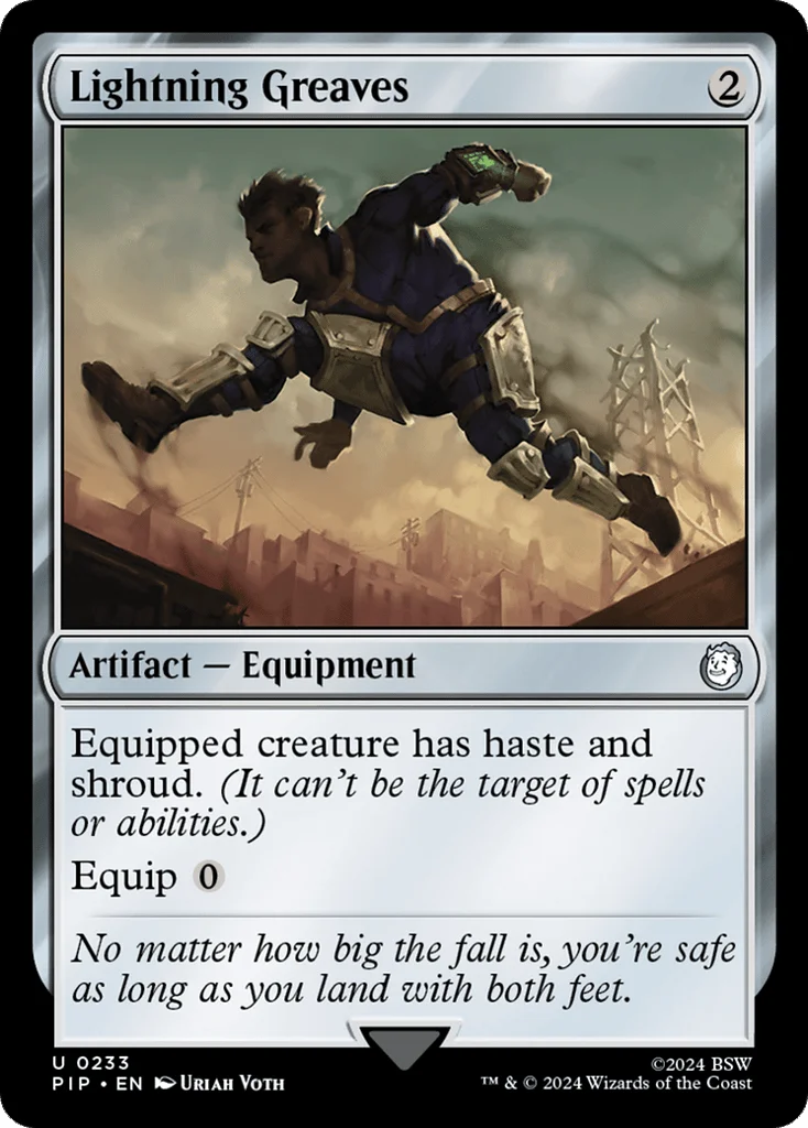 Lightning Greaves · Fallout