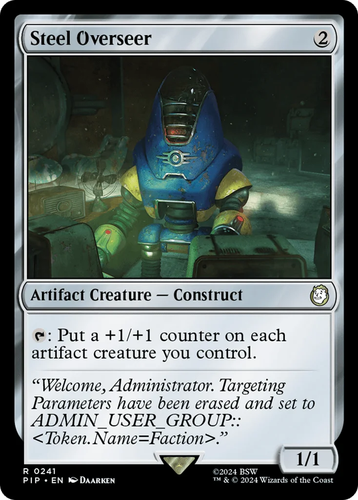 Steel Overseer · Fallout