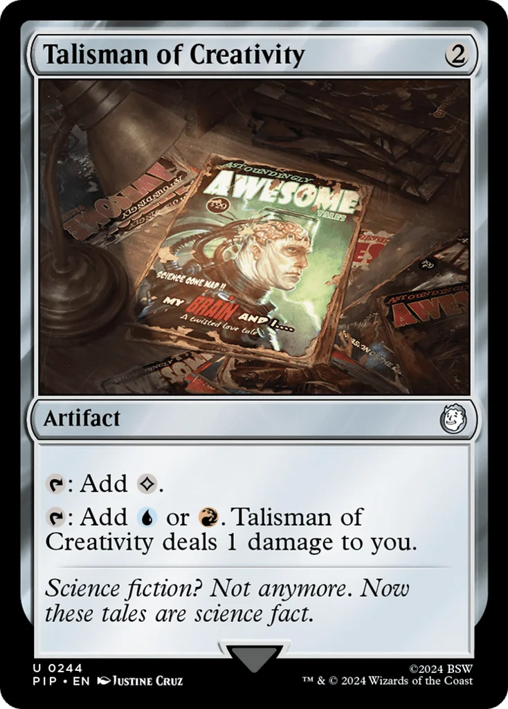Talisman of Creativity · Fallout