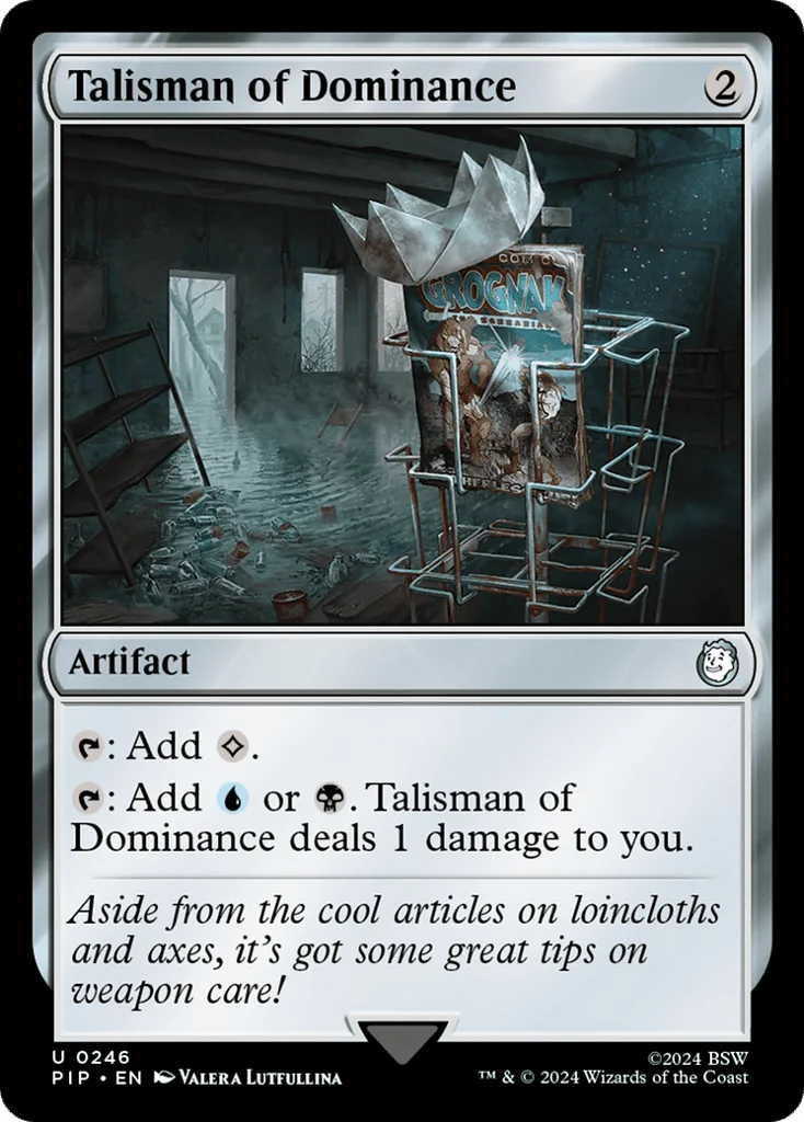 Talisman of Dominance · Fallout