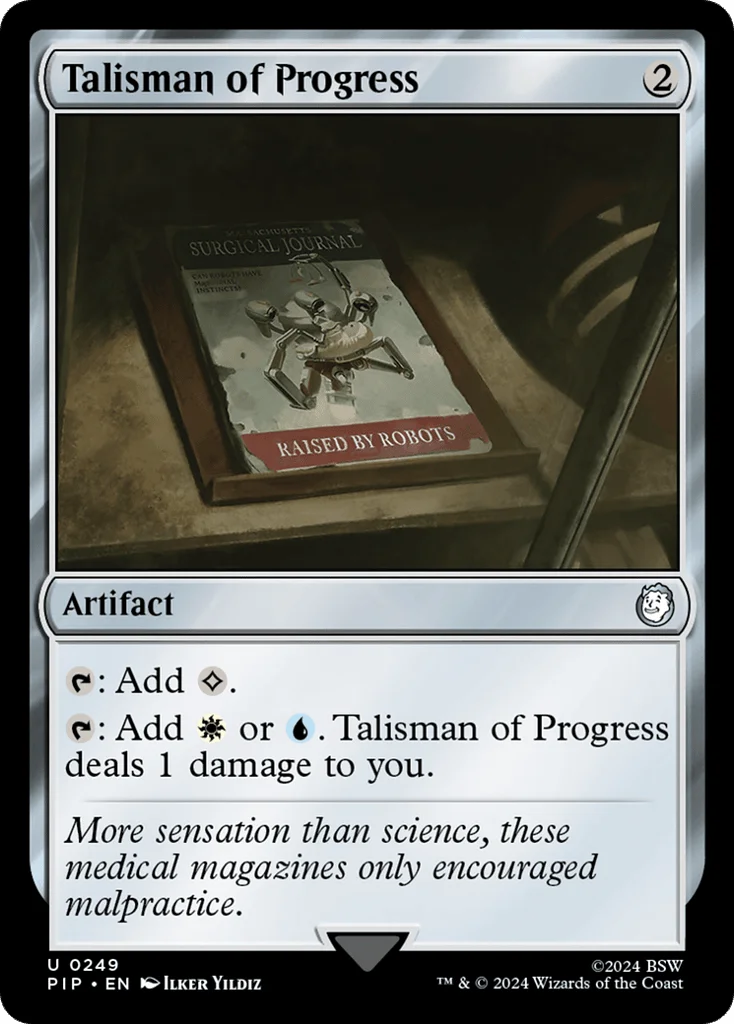 Talisman of Progress · Fallout