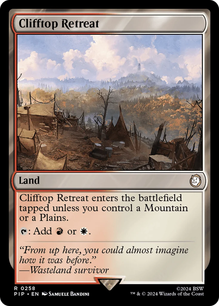 Clifftop Retreat · Fallout