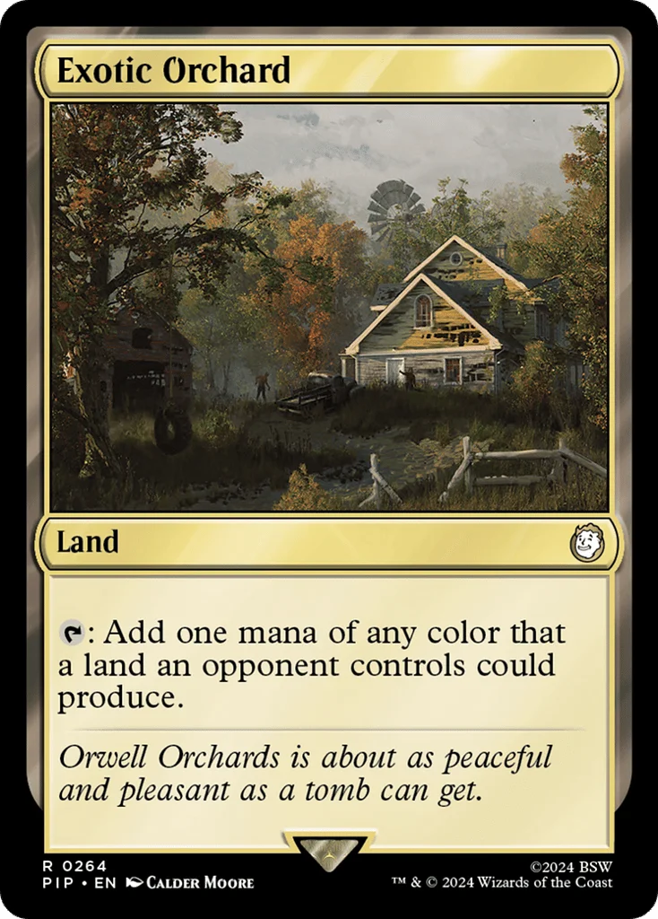Exotic Orchard · Fallout
