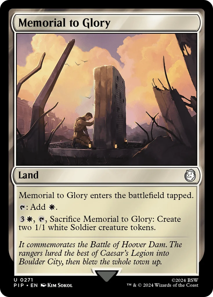 Memorial to Glory · Fallout