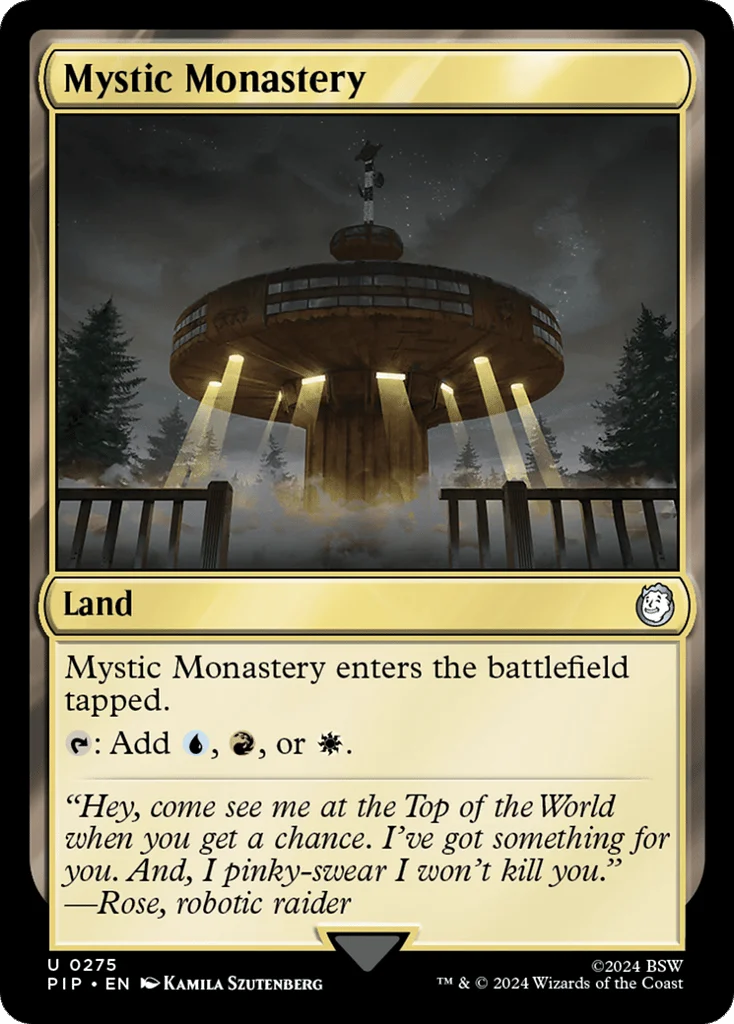 Mystic Monastery · Fallout