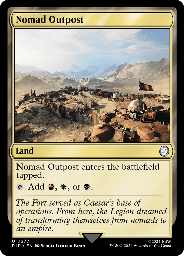 Nomad Outpost · Fallout