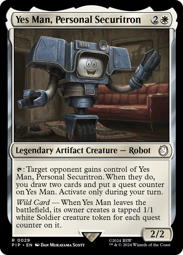 Yes Man, Personal Securitron · Fallout
