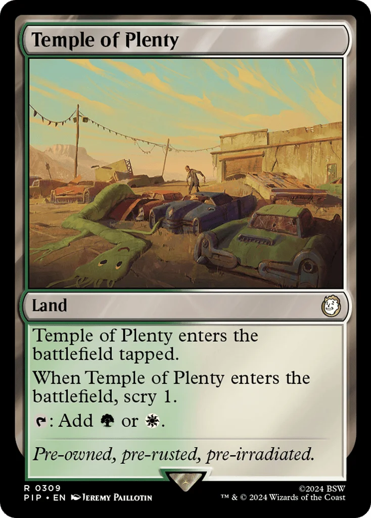 Temple of Plenty · Fallout