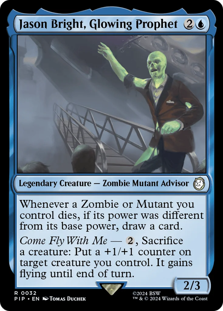 Jason Bright, Glowing Prophet · Fallout