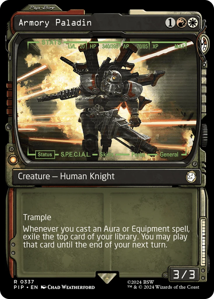 Armory Paladin · Fallout