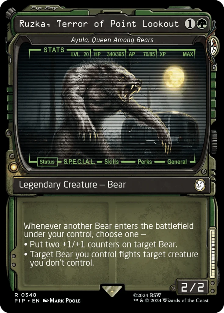 Ayula, Queen Among Bears · Fallout