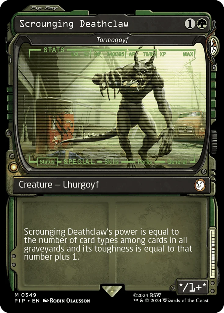 Tarmogoyf · Fallout