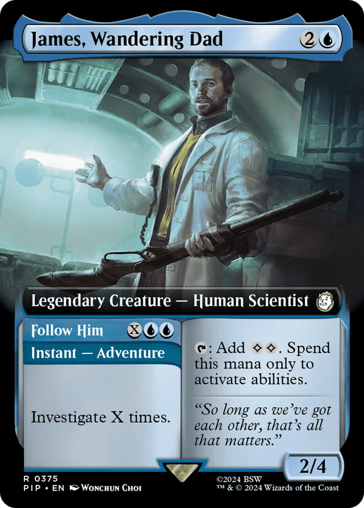 James, Wandering Dad // Follow Him · Fallout