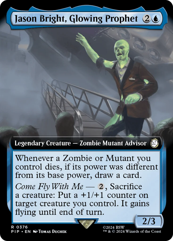 Jason Bright, Glowing Prophet · Fallout