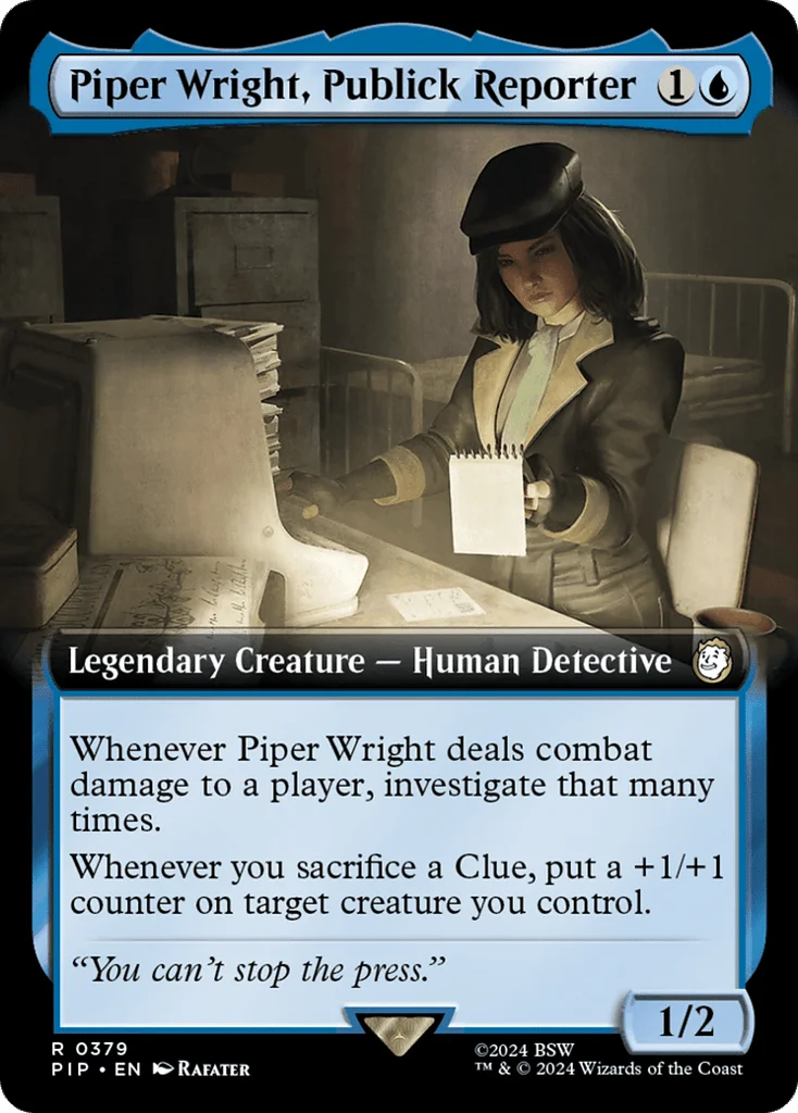 Piper Wright, Publick Reporter · Fallout