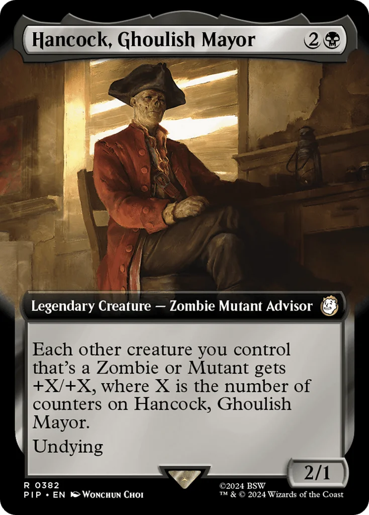 Hancock, Ghoulish Mayor · Fallout