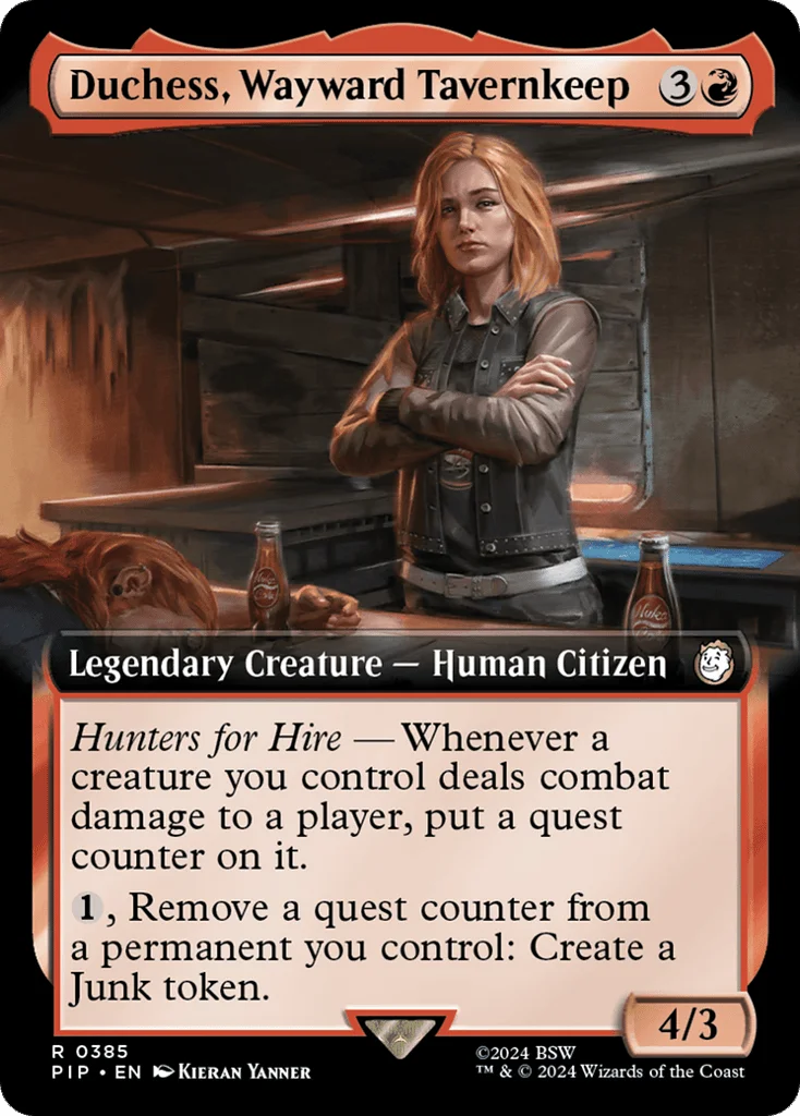 Duchess, Wayward Tavernkeep · Fallout