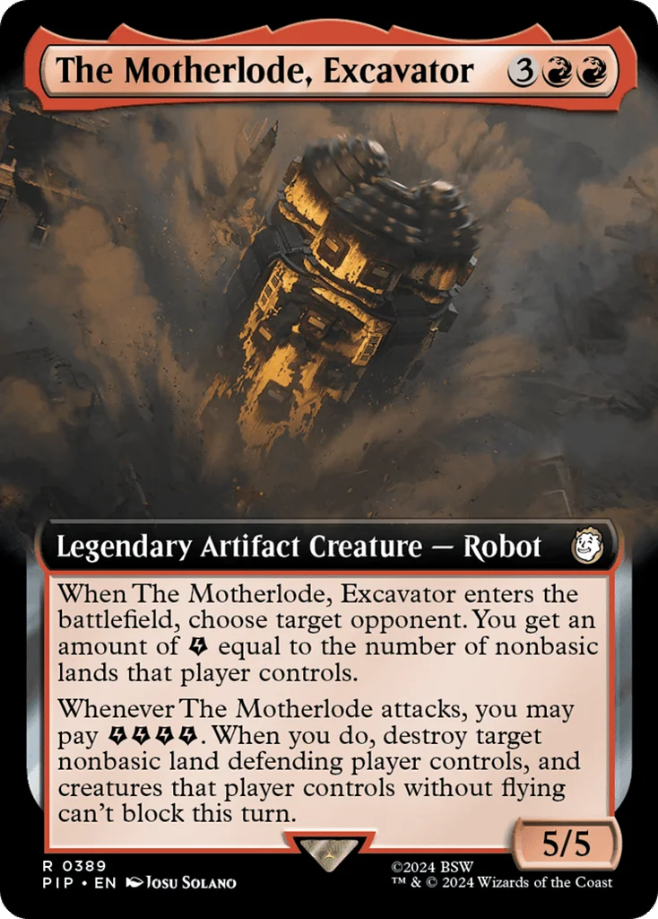 The Motherlode, Excavator · Fallout