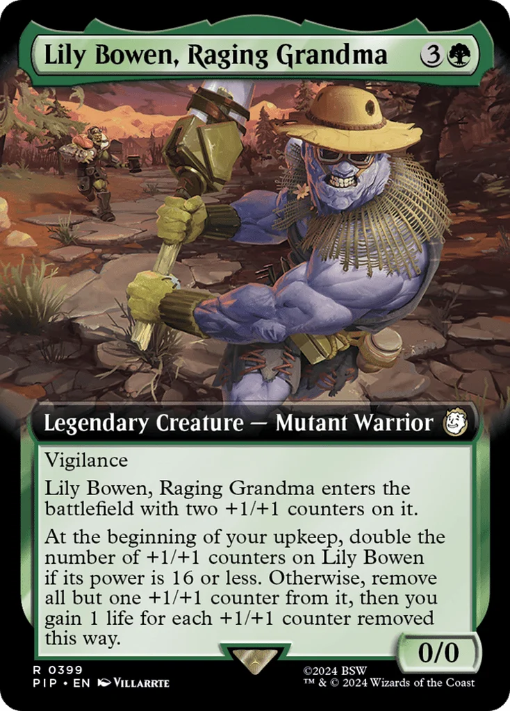 Lily Bowen, Raging Grandma · Fallout