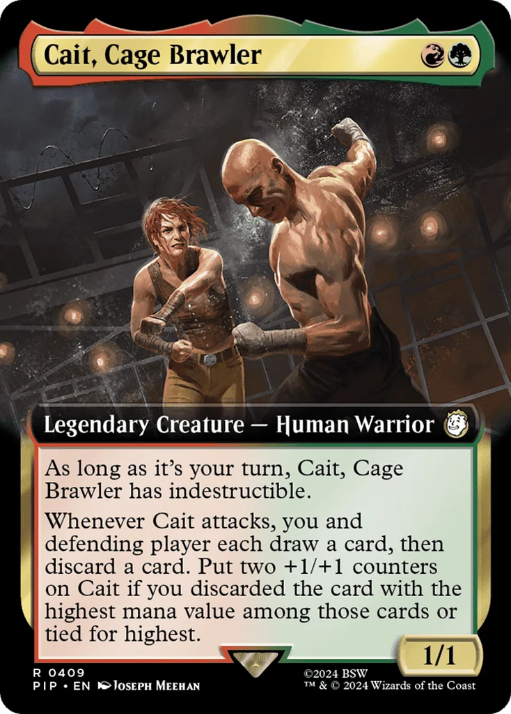 Cait, Cage Brawler · Fallout
