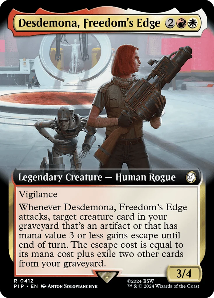 Desdemona, Freedom's Edge · Fallout