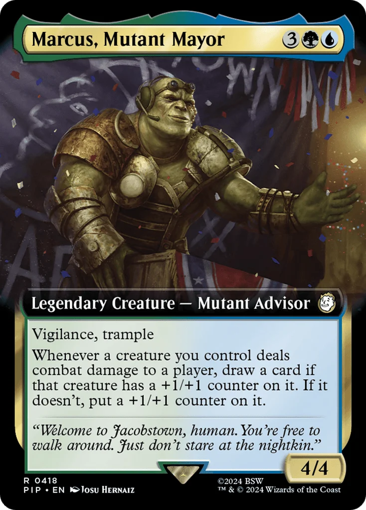 Marcus, Mutant Mayor · Fallout