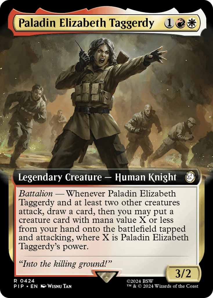 Paladin Elizabeth Taggerdy · Fallout