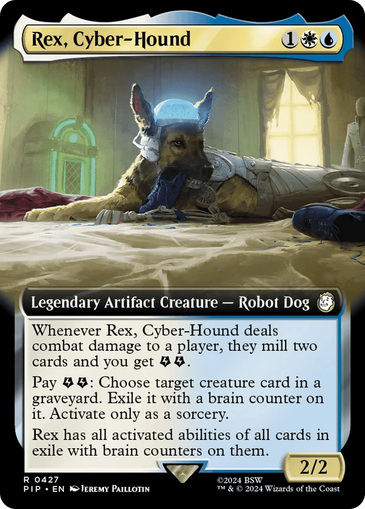Rex, Cyber-Hound · Fallout