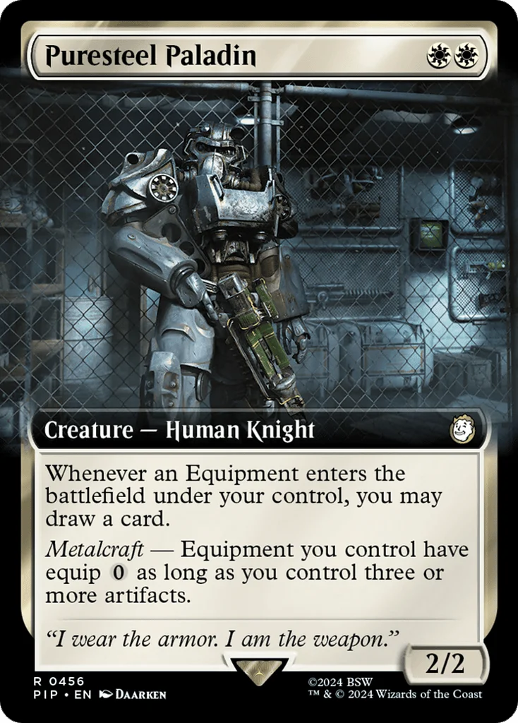 Puresteel Paladin · Fallout