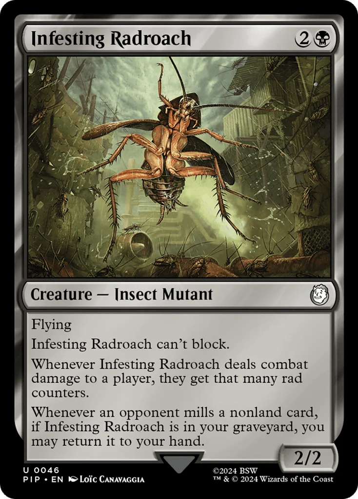 Infesting Radroach · Fallout