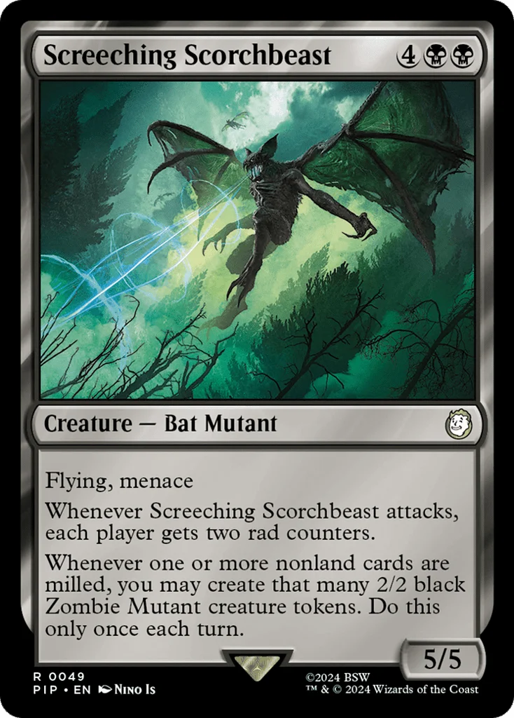 Screeching Scorchbeast · Fallout