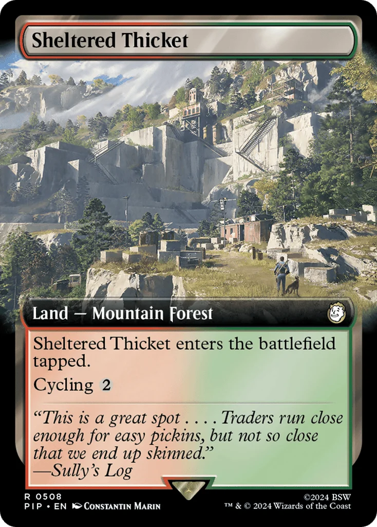 Sheltered Thicket · Fallout