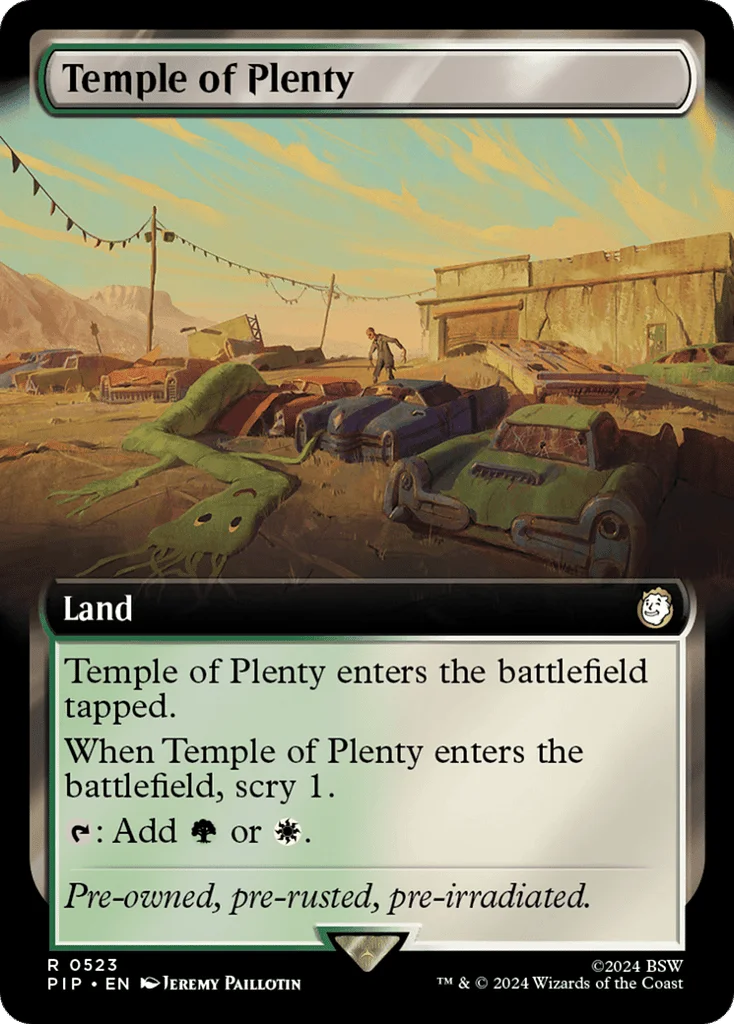 Temple of Plenty · Fallout