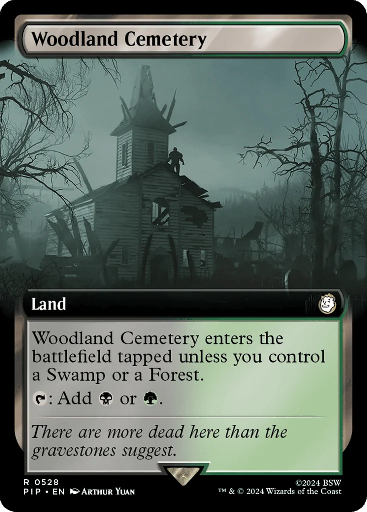 Woodland Cemetery · Fallout