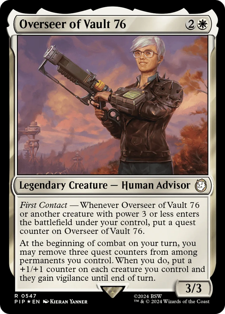 Overseer of Vault 76 · Fallout