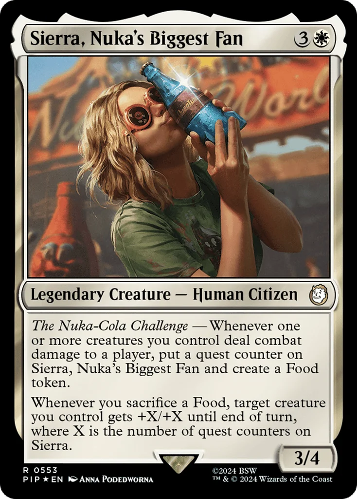 Sierra, Nuka's Biggest Fan · Fallout