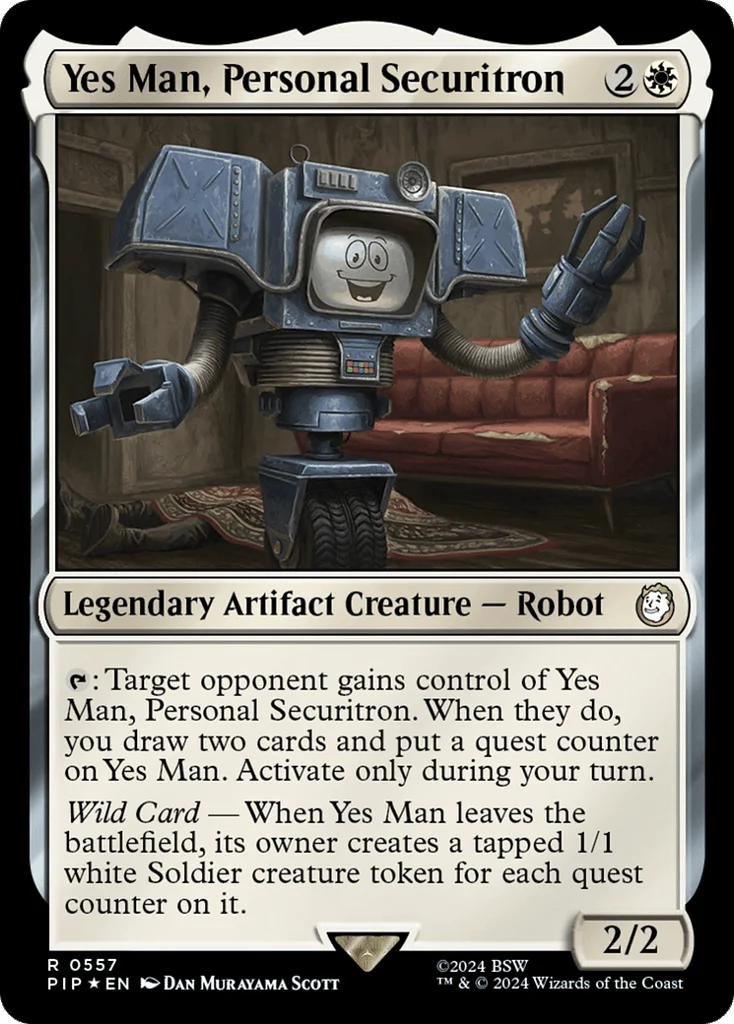 Yes Man, Personal Securitron · Fallout