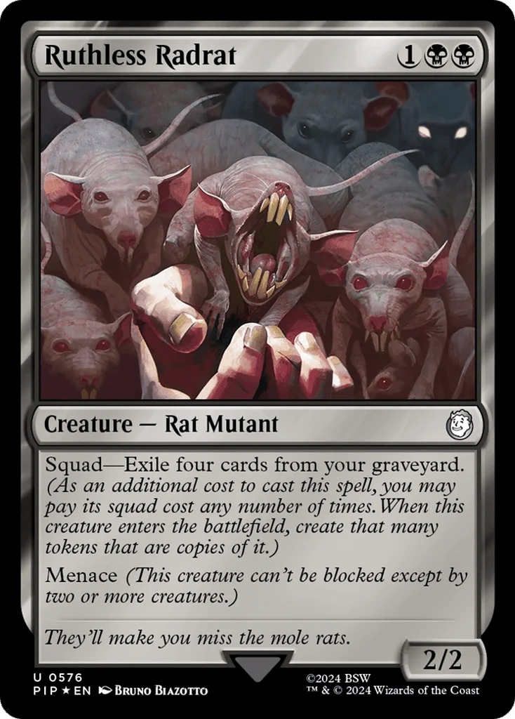 Ruthless Radrat · Fallout