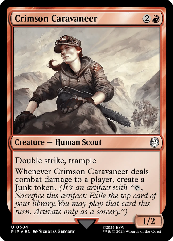 Crimson Caravaneer · Fallout