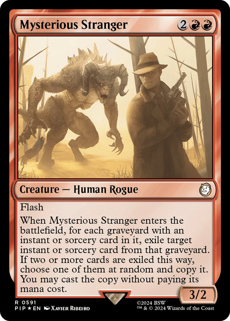 Mysterious Stranger · Fallout