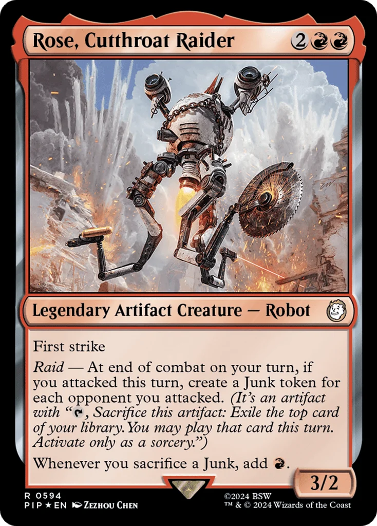 Rose, Cutthroat Raider · Fallout
